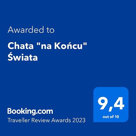 Chata "Na Koncu" Swiata Slopnice Eksteriør billede